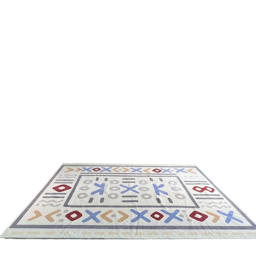 Carpet Simple Lines Living Room Carpet Bedroom Coffee Table Large Area Striped Carpet Mat