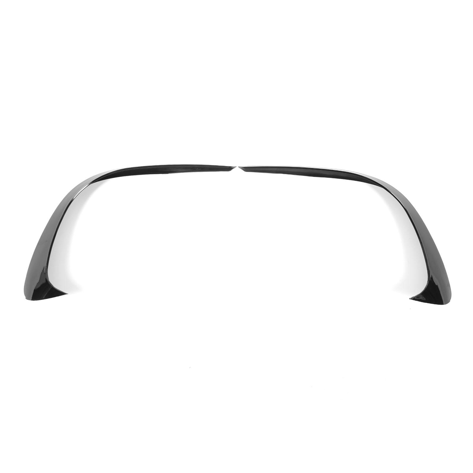 

2 шт. передний бампер дефлектор Canard глянцевый черный левый правый спойлер отделка замена для Benz W206 AMG