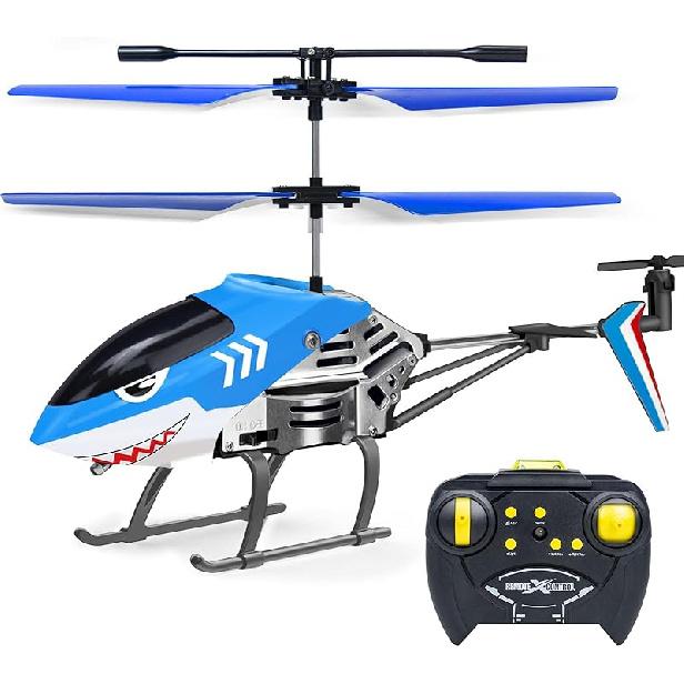 Remote Control Helicopter, Rc Helicopter Toys for Boys Age 6 7 8 9 10+ Year Old Birthday Gifts, Flying Toys 2.4GHz 3.5 Channel Remote Helicopter with