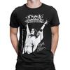 Czarny T-shirt Black Sabbath Ozzy Osbourne dla mężczyzn Trasa Back To The Beginning Bawełniany T-shirt z okrągłym dekoltem i krótkim rękawem Ubrania