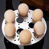 9 Holes Thicken Stainless Steel Foldable Steamer Multi-Function Pot Steaming Egg Rack Grill Stand Kitchen Heating Cooking Supply