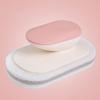 Pot Brush Ergonomic Handle Detachable Sponge Head Oil Stain Removal Stubborn Dirt Cleaning Brush Bathroom Cleaning Tool