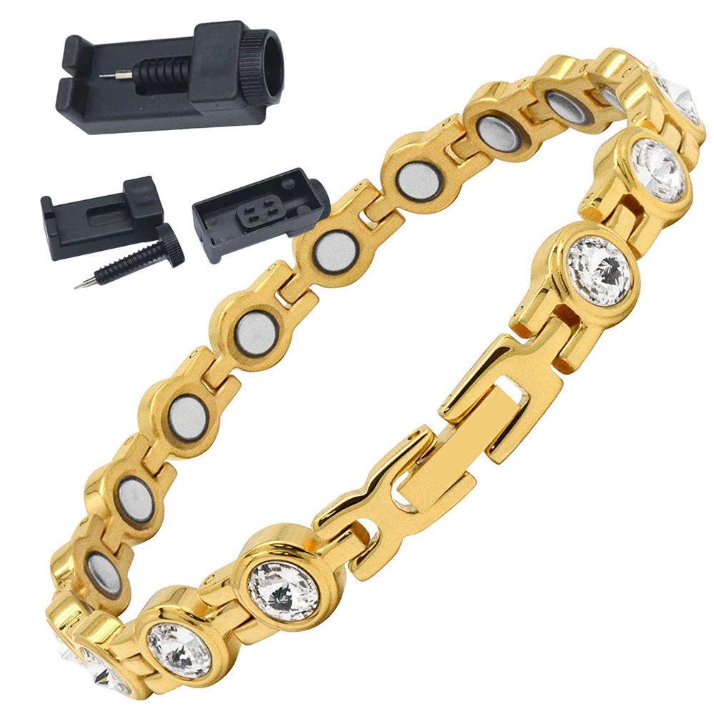 Detachable Magnetic Therapy Bracelet: Fashionable Unisex Health Accessory