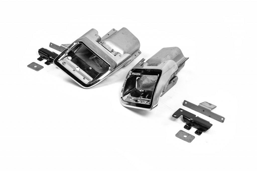

Autobiography Nozzles (2 pcs, stainless steel) for Range Rover III L322 2002-2012