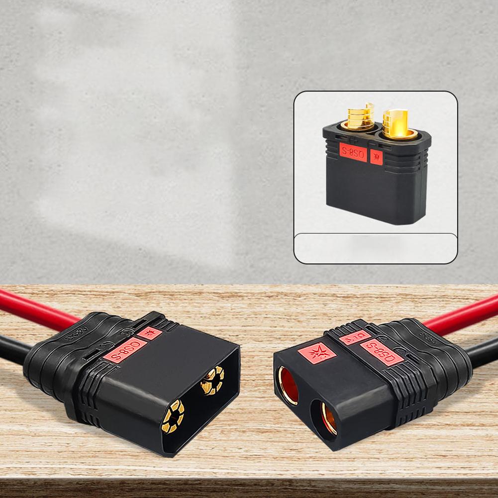 QS8-S Battery Connector Reverse Depolarization Spark-proof Current 130A-200A