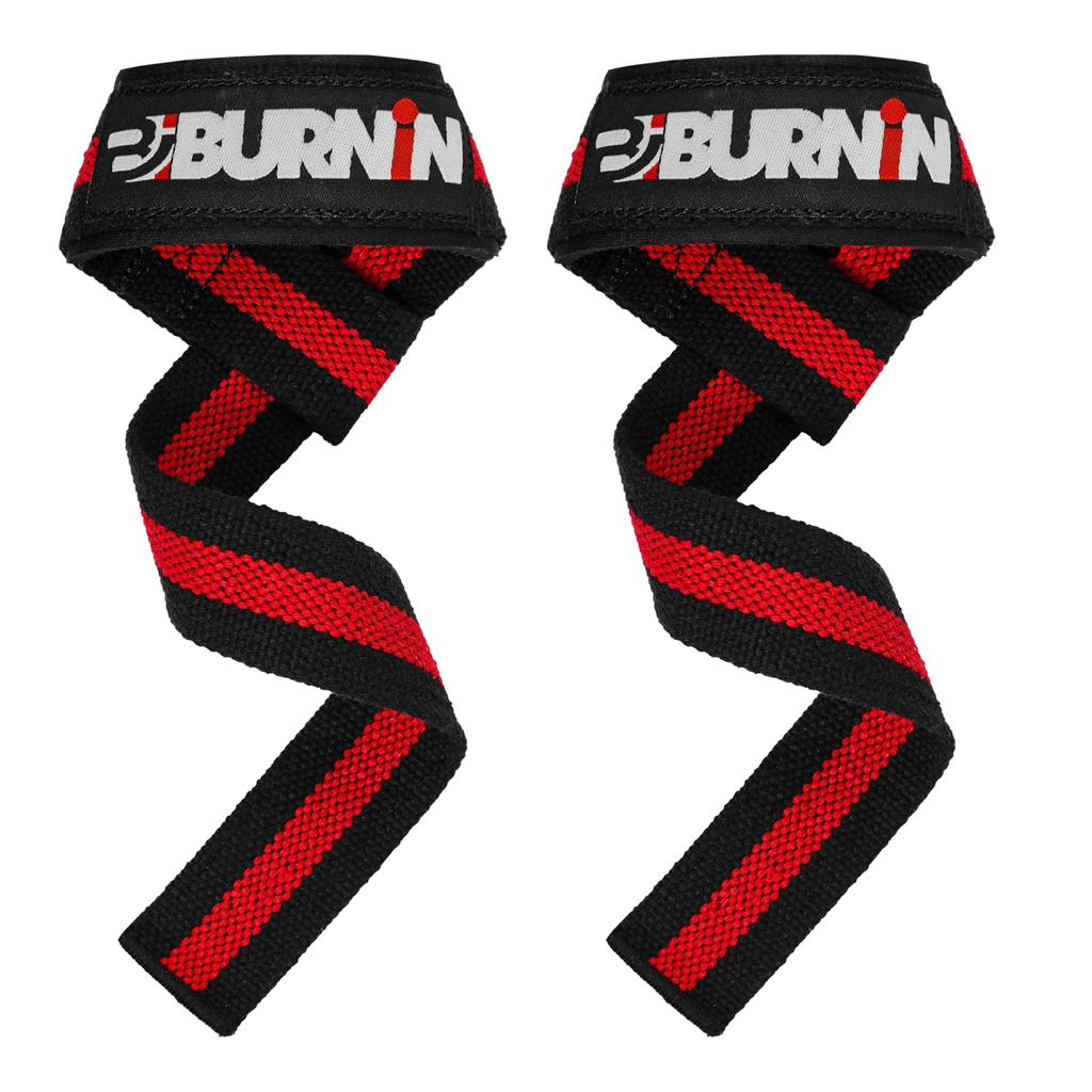 BURNIN Wrist Strap Muscle Training Lifting Strap Set of 2