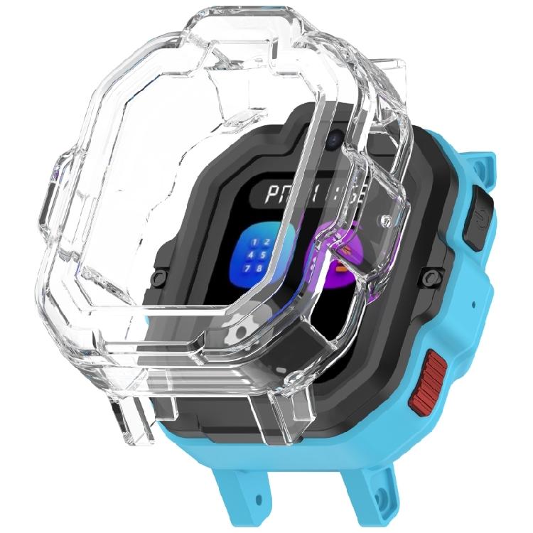 Scratchproof TPU Bumper Case Smartwatch Protector Kids Friendly Hollowed Design for TickTalk 5 Children's Watch