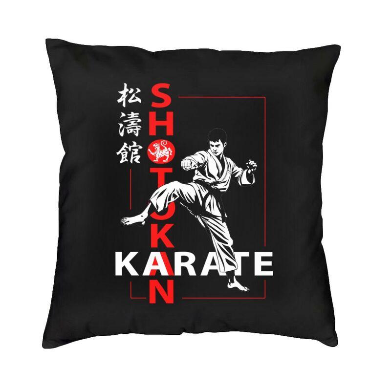 Soft Shotokan Karate Throw Pillow Cover Home Decor Custom Square Cushion Cover 40x40cm Pillowcover for Sofa