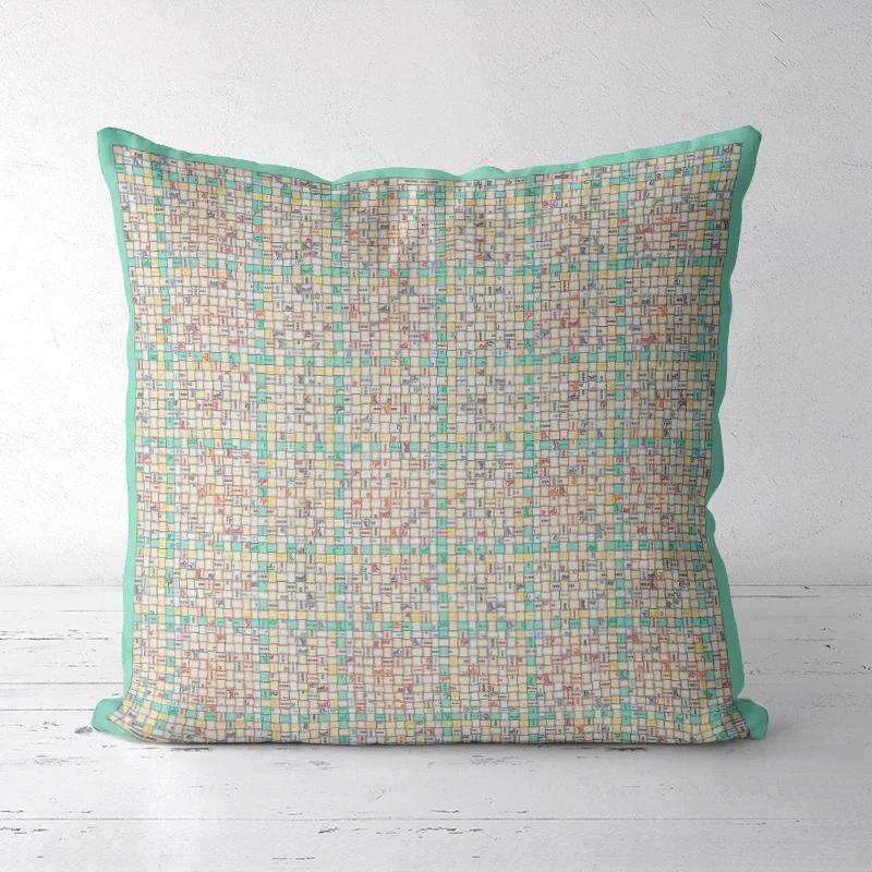 A Drop Shipping Printed Cushion Cover Decorative Pillowcases High-end Royal High Quality Thick Europe Rich Italy Design 1-27#