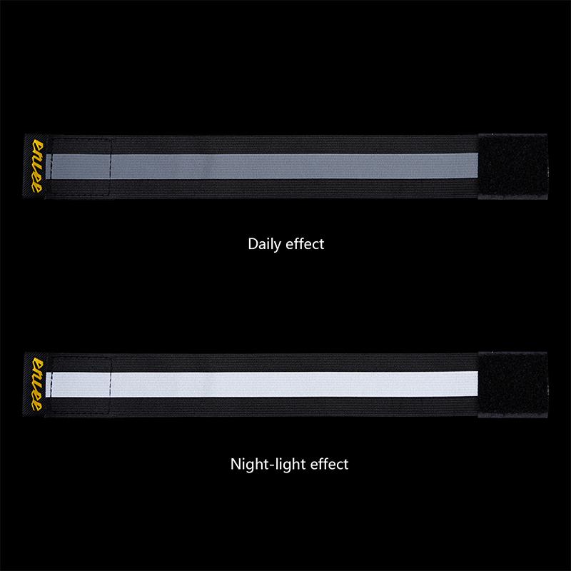 Bicycle Trouser Straps Road Bike Night Riding Reflective Gaiters Outdoor Hiking Night Running Trouser Leg Straps