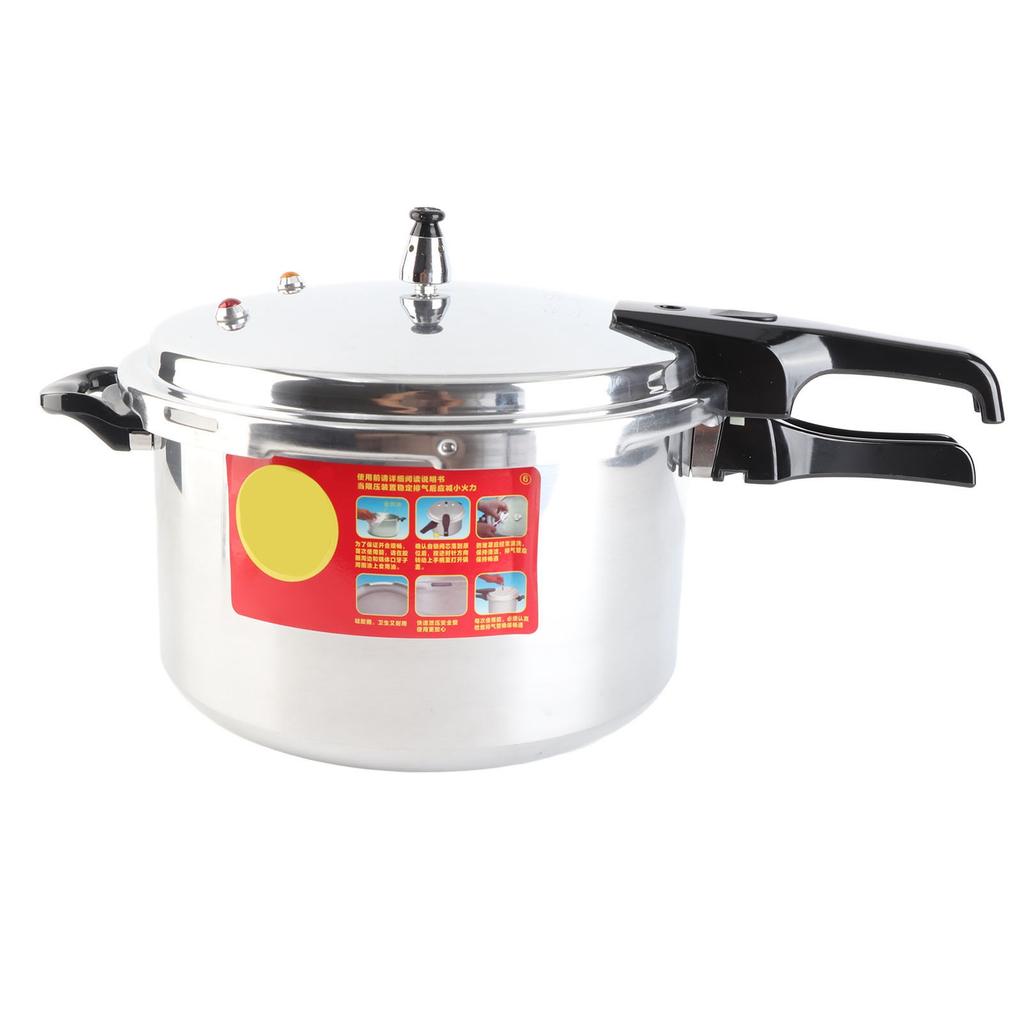 Gas Stove Aluminium Alloy Pressure Cooker Large Capacity Stovetop Pressure Cooking Pot for Home