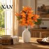 Mother's Day Flower Gifts Artificial Maple Leaves, Faux Silk Hanging Plant for Home Decor, Realistic Cascading Flowers Leaves Wall Wedding Party