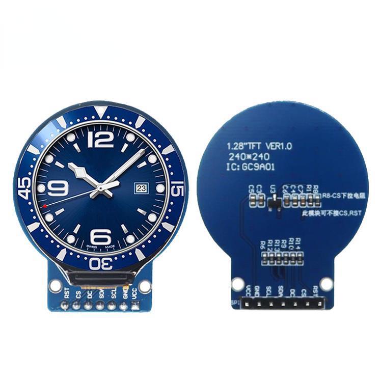 TFT Display 1.28 Inch TFT LCD Display Module Round RGB 240*240 GC9A01 Driver 4 Wire SPI Interface 240x240 PCB For Arduino