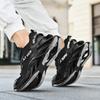 Fashion Men's Casual Sports Shoes Fly Woven Breathable Elastic Blade Soft Sole Non-slip Shock-absorbing Basketball Tennis Running Shoes
