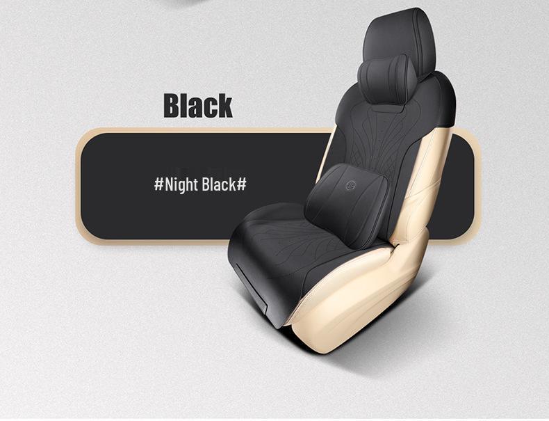Buick GL8 Car Seat Cushion: Semi-Surround Suede Saddle Pad