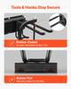 VEVOR Garage Tool Organizer 1676.4 Mm 363 Kg Wall Mount Garden Tool Rack