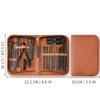 Xiaomi 26 Pcs Set Manicure Pedicure Set Stainless Steel Portable Nail Clipper Tool Kit with Storage Zipper Bag Christmas Gift