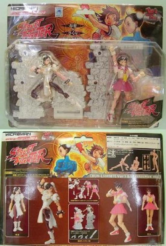 

Micro Action Series Street Fighter Sakura Chun-Li &