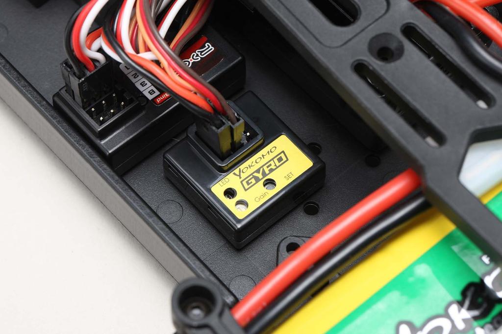 Yokomo Drift Package with Electric Radio Control Gyro, Bodyless, Complete, DPR-DP