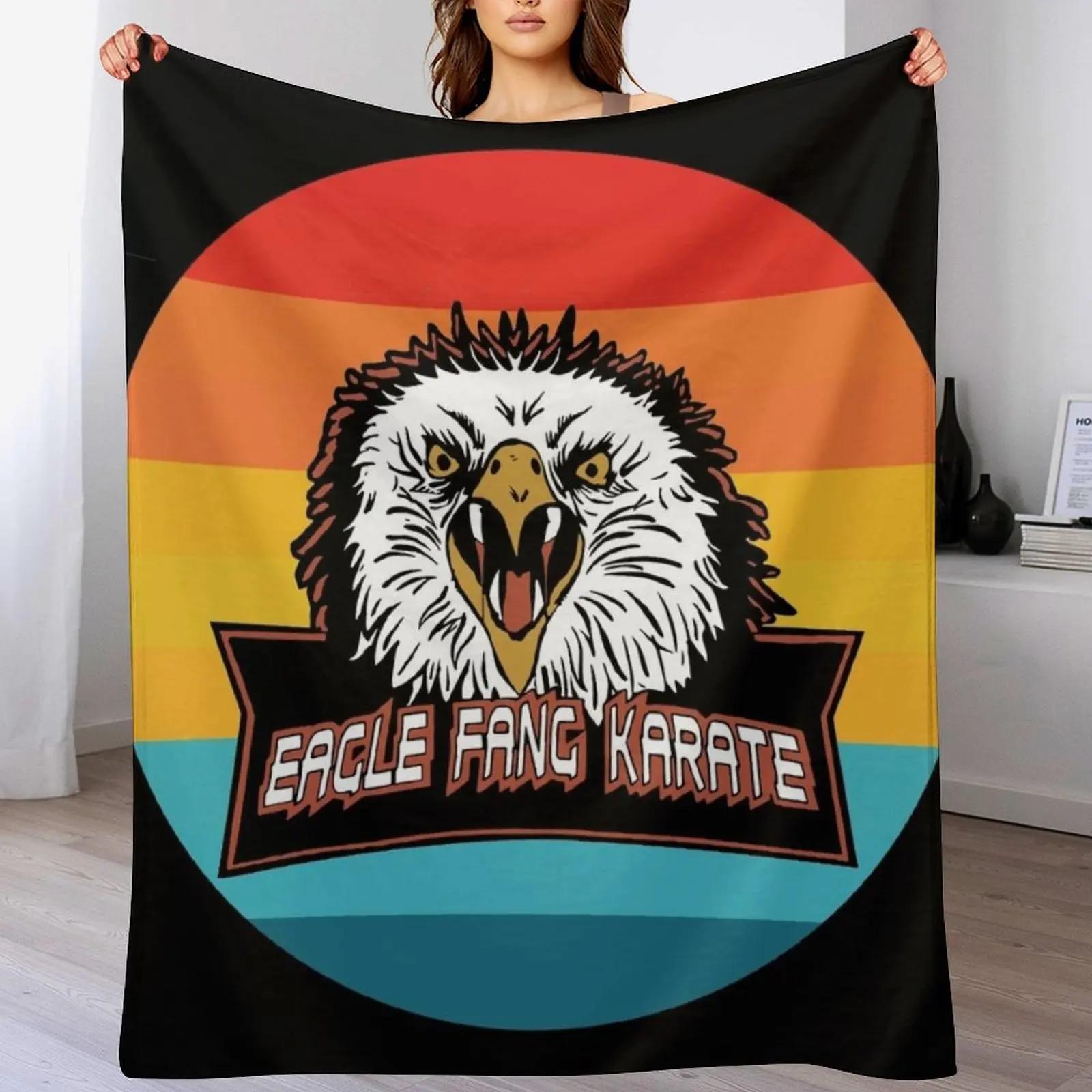 

Eagle Fang Karate Classic TShirt Throw Blanket Ultra Soft Flannel Fleece Blanket for All Seasons 102x76cm(40x30in)