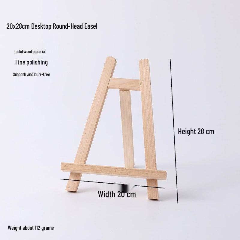 Mini Holz klappbarer Schreibtischstaffelei und Skizzenständer für Kinder