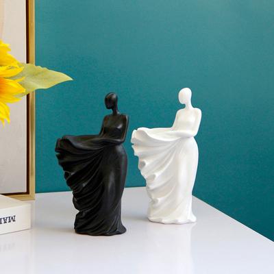 Creative Abstract Art Figure Women's Mysterious Decoration Sculpture Coffee Table Office Figurines Ornaments Home Decor Crafts