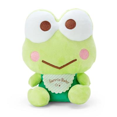 Sanrio Brinquedo de Pelúcia Lavável para Bebê KEROKEROKEROPPI KEROKEROKEROPPI Personagem SanrioBaby 14,5 x 12,5 x 17cm 693146 Presente para Bebê Bebê SANRIO