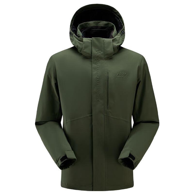 Jeep Men s 3-in-1 Softshell Windbreaker Jacket 3XL