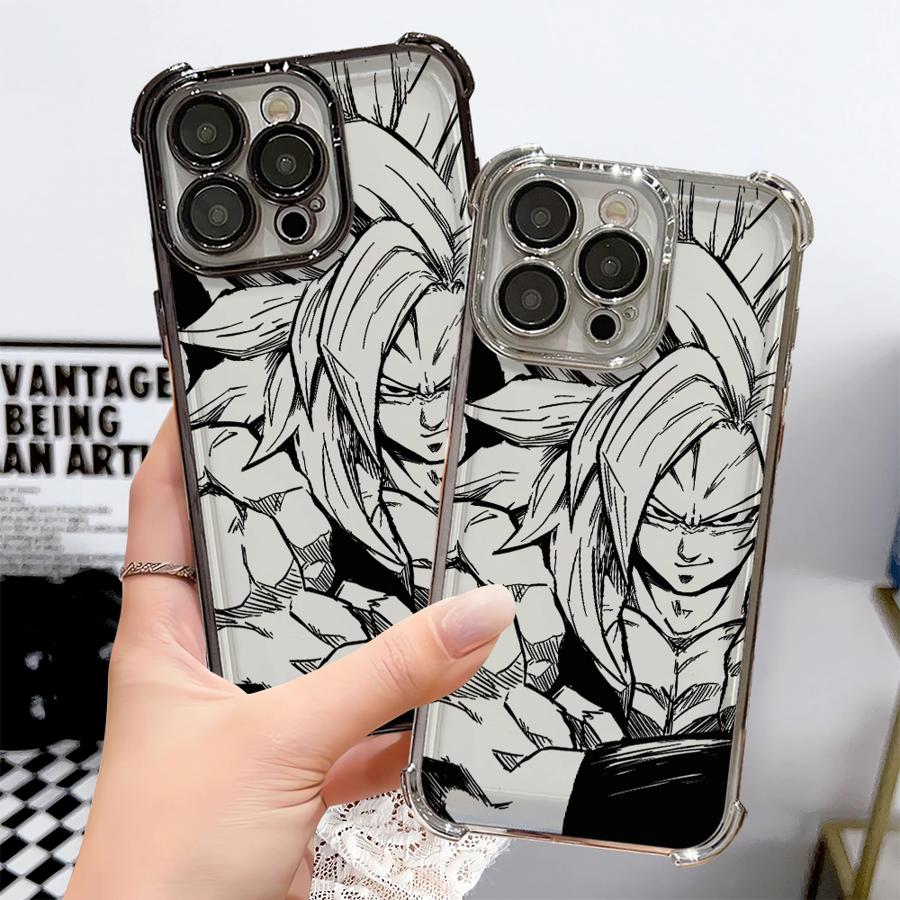 Dragon Ball Super Goku Soft Cover Phone Case for iPhone 14 Pro 11Pro XR 11 16 12 15Pro Max 13 16Plus XS MAX 15