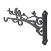 Hanging Plant Bracket Wall Hook Iron Decorative Plant Hanger with Screws for Bird Feeder Lanterns Wind Chimes Flower