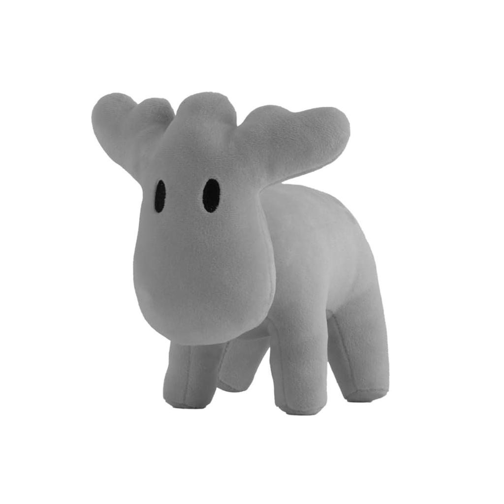 Plyšová hračka Moz, mini stolní dekorace, relaxační a uklidňující, inspirovaná Skandinávií, roztomilá a stylová, malá, hračka s motivem zvířat pro děti, obývací pokoj nebo