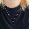 Fashion Cross Star Pendant Necklace Clavicle Chain Choker Necklace Jewelry