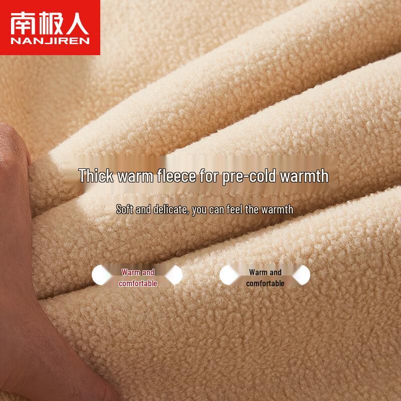 Nanjiren Thickened Fleece Lined Winter Thermal Underwear Set