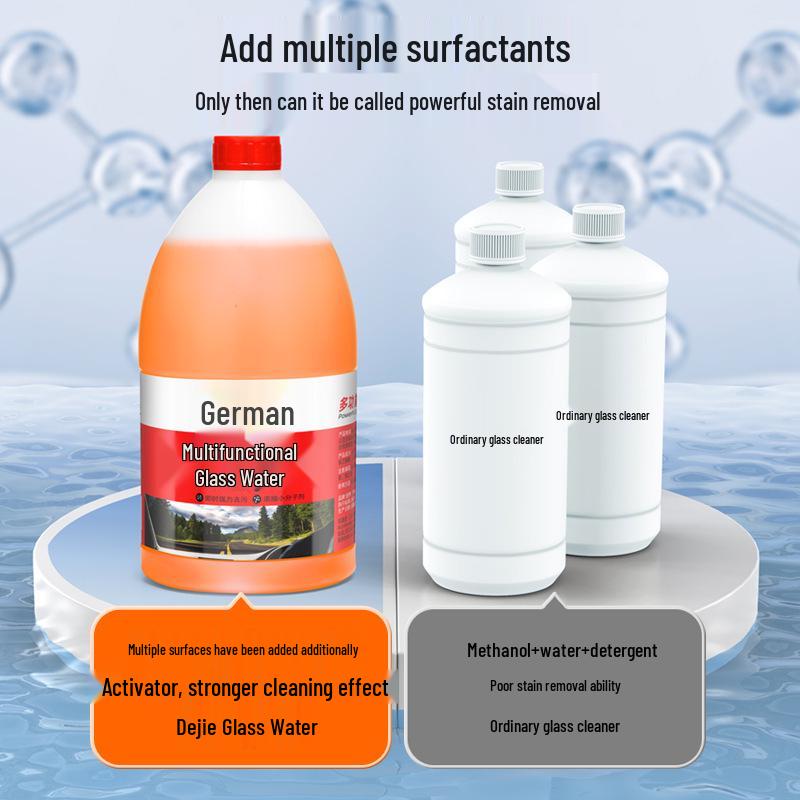 Four Seasons Universal Car Glass Cleaner - Oil Film Remover & Windshield Washer Concentrate