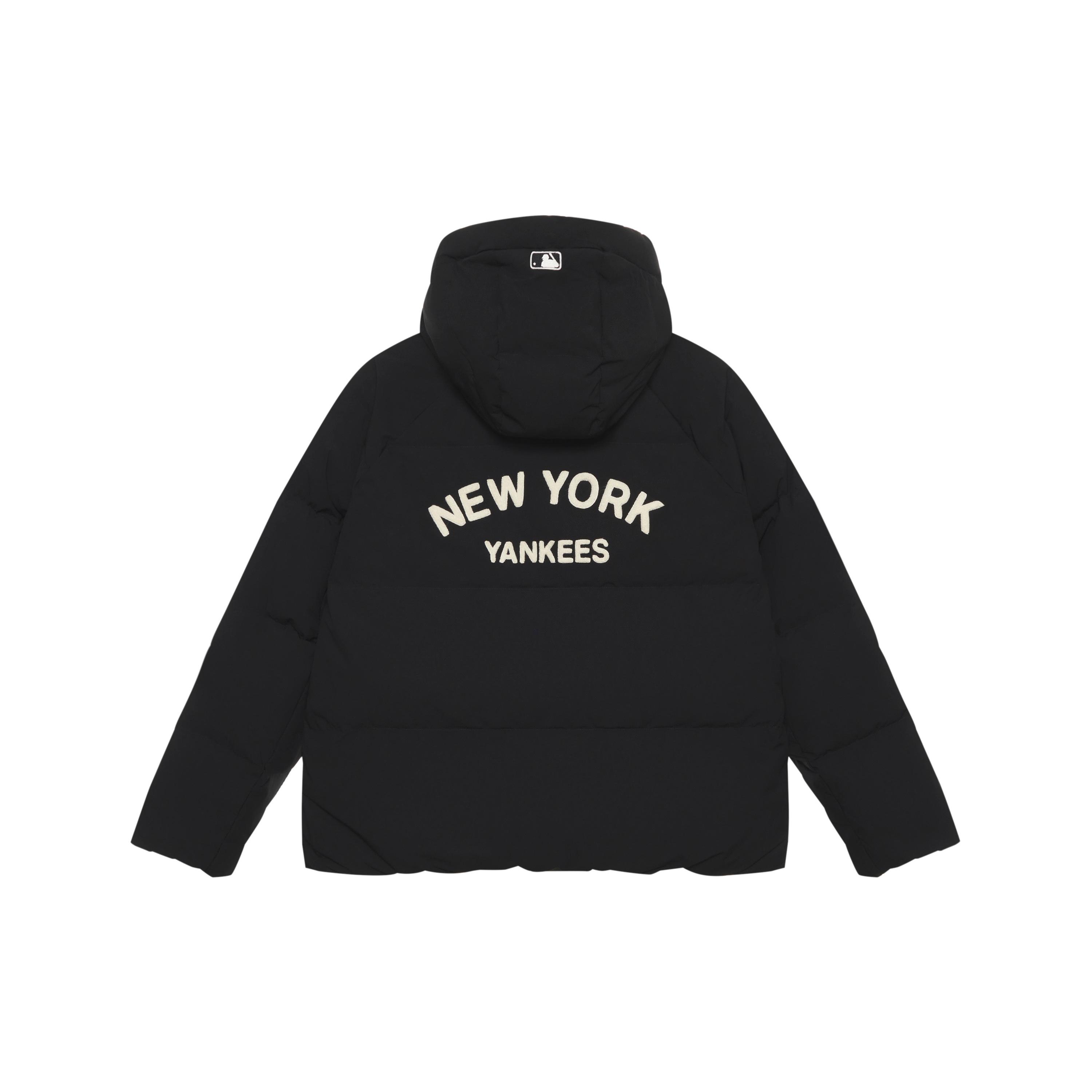 

New MLB MLB Preppy Style Collection New York Yankees FW24 Down Jacket Unisex Black 3ADJV1046-50BKS XS