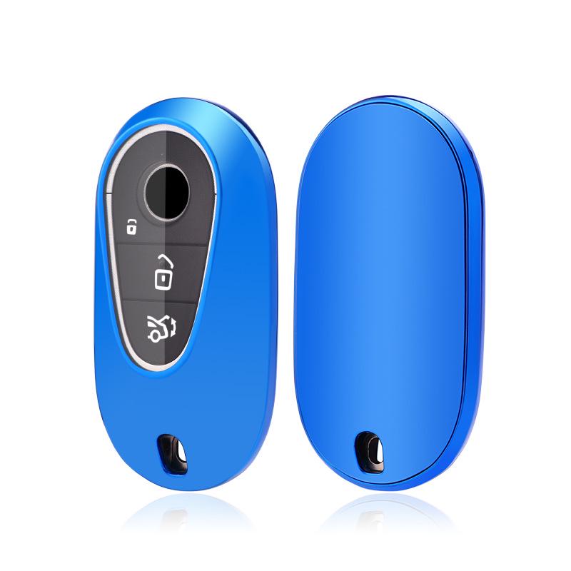 Soft Rubber Key Shell Cover for 2021 Mercedes-Benz S-Class 500L/S450L/S400L