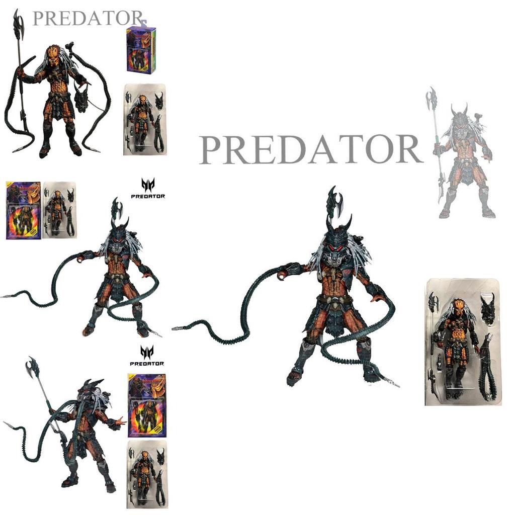 Neca Predator Kenner 7 – Hochdetaillierte 18 cm große Predator-Actionfigur aus PVC
