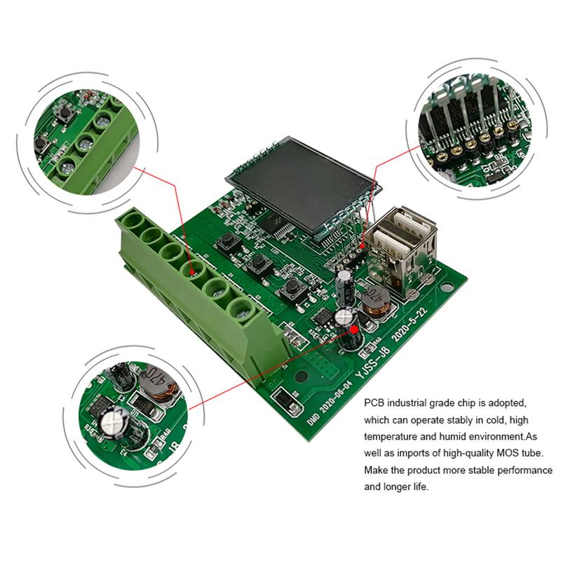 Solar Charge Controller 12V 24V Auto.PWM 10A 30A 60A for Solar Panel Battery Charging Street Light