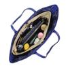 Waterproof Double-Layer Oxford Cloth Large Capacity Makeup Bag with Inner Storage