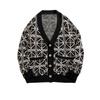 Unisex Retro Woll-V-Ausschnitt Cardigan Pullover - Herbst 2025 Kollektion