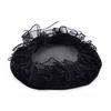 Ladies Solid Plan Black Hair Bun Cover Snood Net Ballet Women Dance Skating