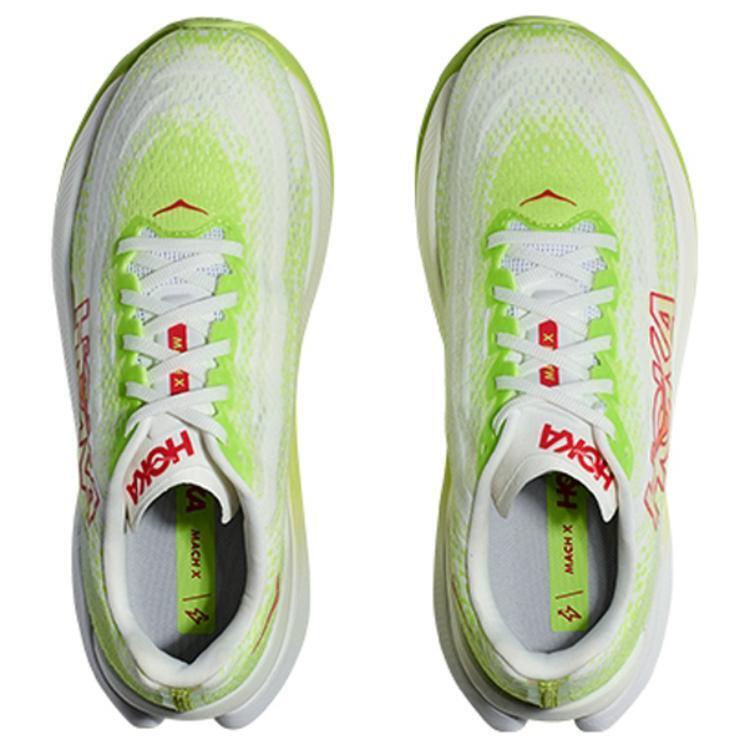 HOKA One One Mach X Lettuce White - 1141450-LCW