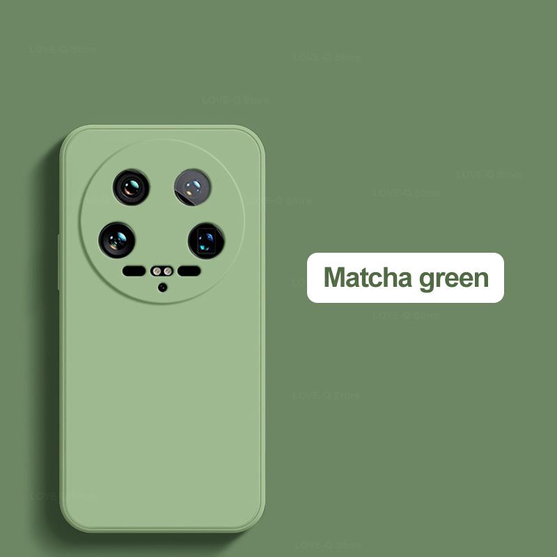 For For Xiaomi 14 Ultra Liquid Silicone Phone Case For Xiaomi Mi 14 Mi14 Ultra Mi14Ultra Cases Shockproof Protective Cover