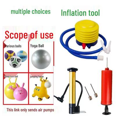 Foot-Operated Inflatable Pump for Toys, Rings, Pools, and Balloons