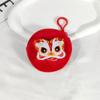 Fish Dragon Lion Plush Coin Purse Rabbit Cartoon Lion Storage Bag  Bag Pendant