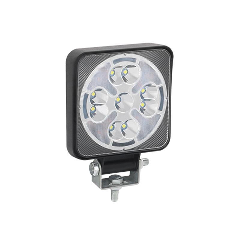 1PCS Led Work Light 14/16LED 42W 48W 63W 96W 6000K 2835 MINI Square Circle Flash White Yellow LED Driving Fog Lamp Bar 12V 24V