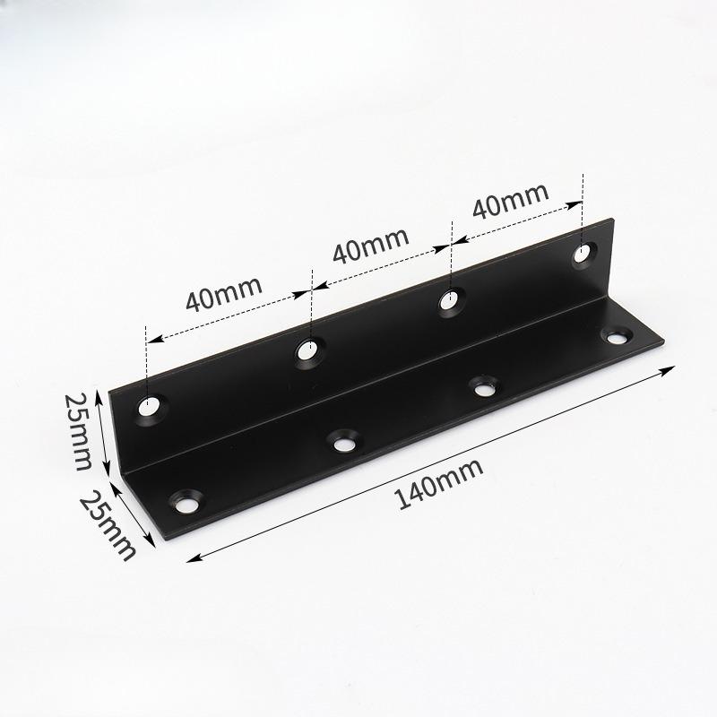 6Pcs Heavy Duty Stainless Steel Furniture Fixer L Shape Corner Brace Right Angle Bracket for Tabletop Desktop Shelving