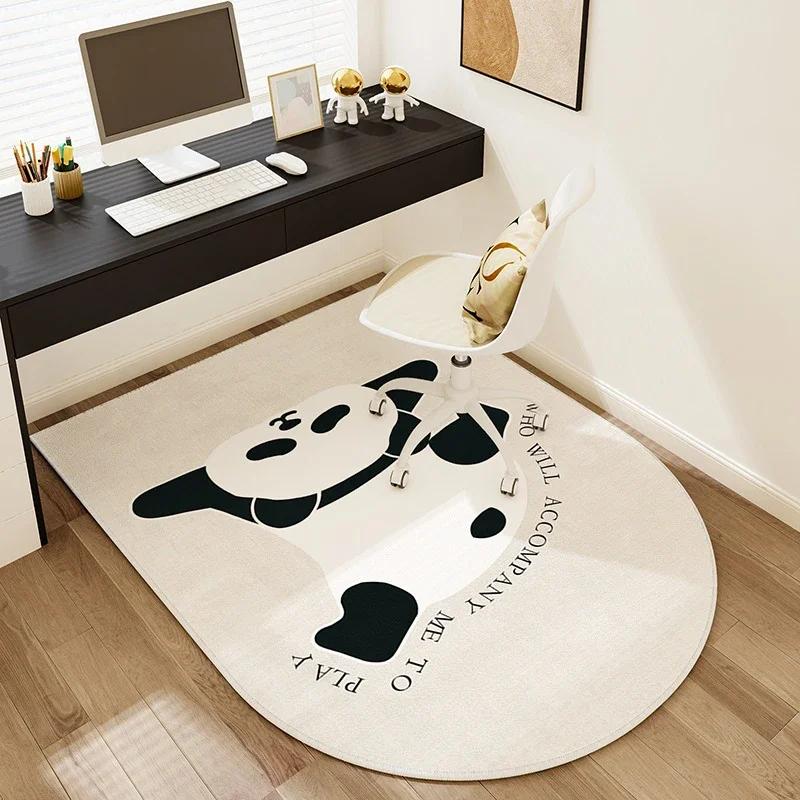 E-sports Swivel Chair Carpet 5Size Kids Study Room Computer Chair Mat Living Room Table Study Computer Desk Foot Mat