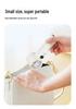 High-Speed USB Rechargeable Portable Mini Handheld Fan with 100-Speed Turbine Power for Strong Wind