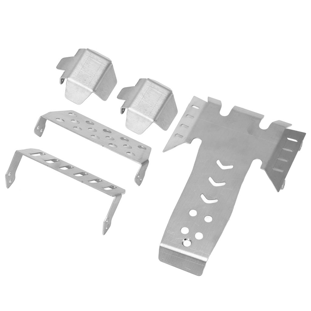 Set Armuri Șasiu RC Protecție Oțel Inoxidabil Placă de Alunecare pentru VP VS4?10 Phoenix VPS09007 Mașină RC